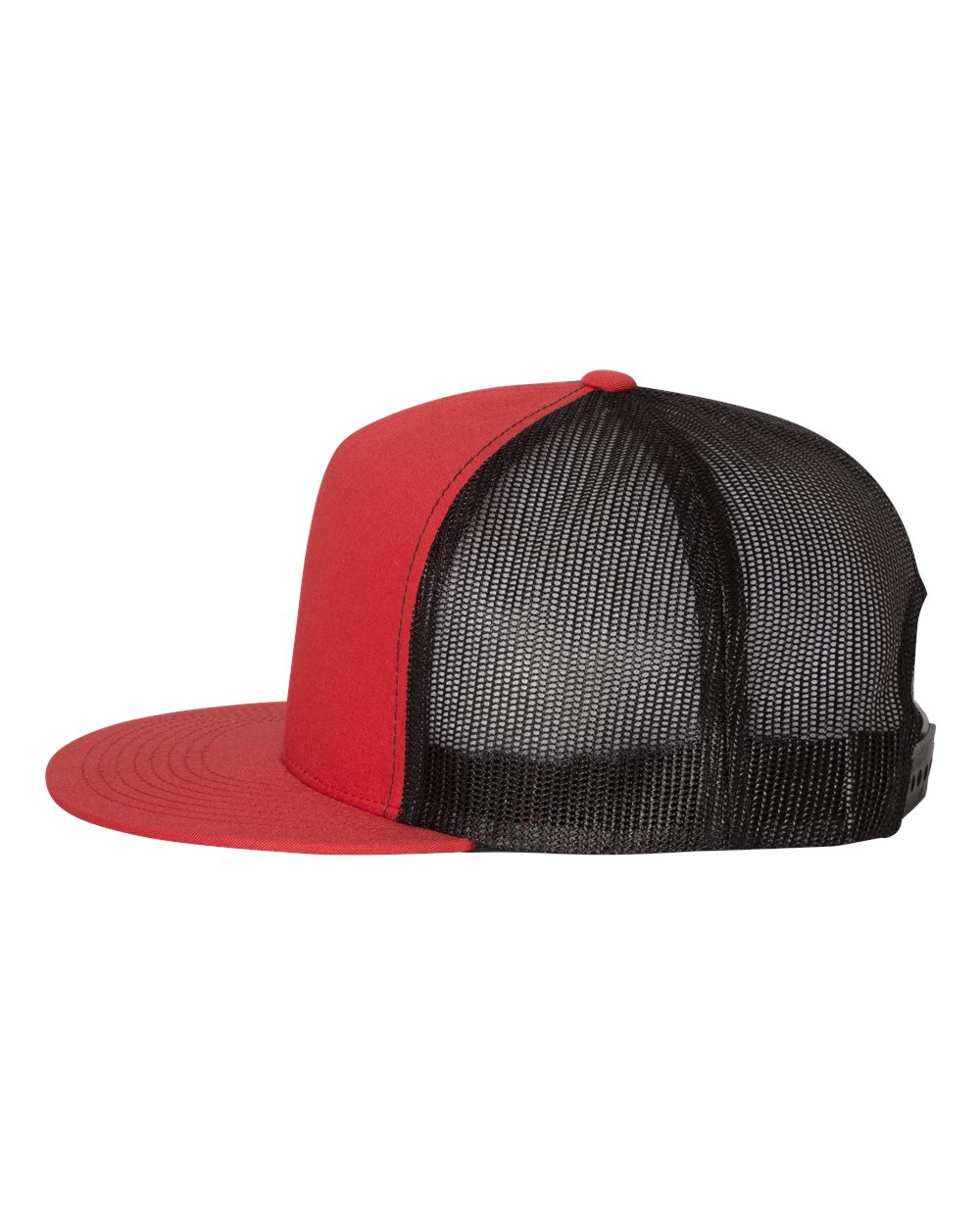 Five-Panel Classic Trucker Cap - DirectSide - B61595720 - Red/ Black