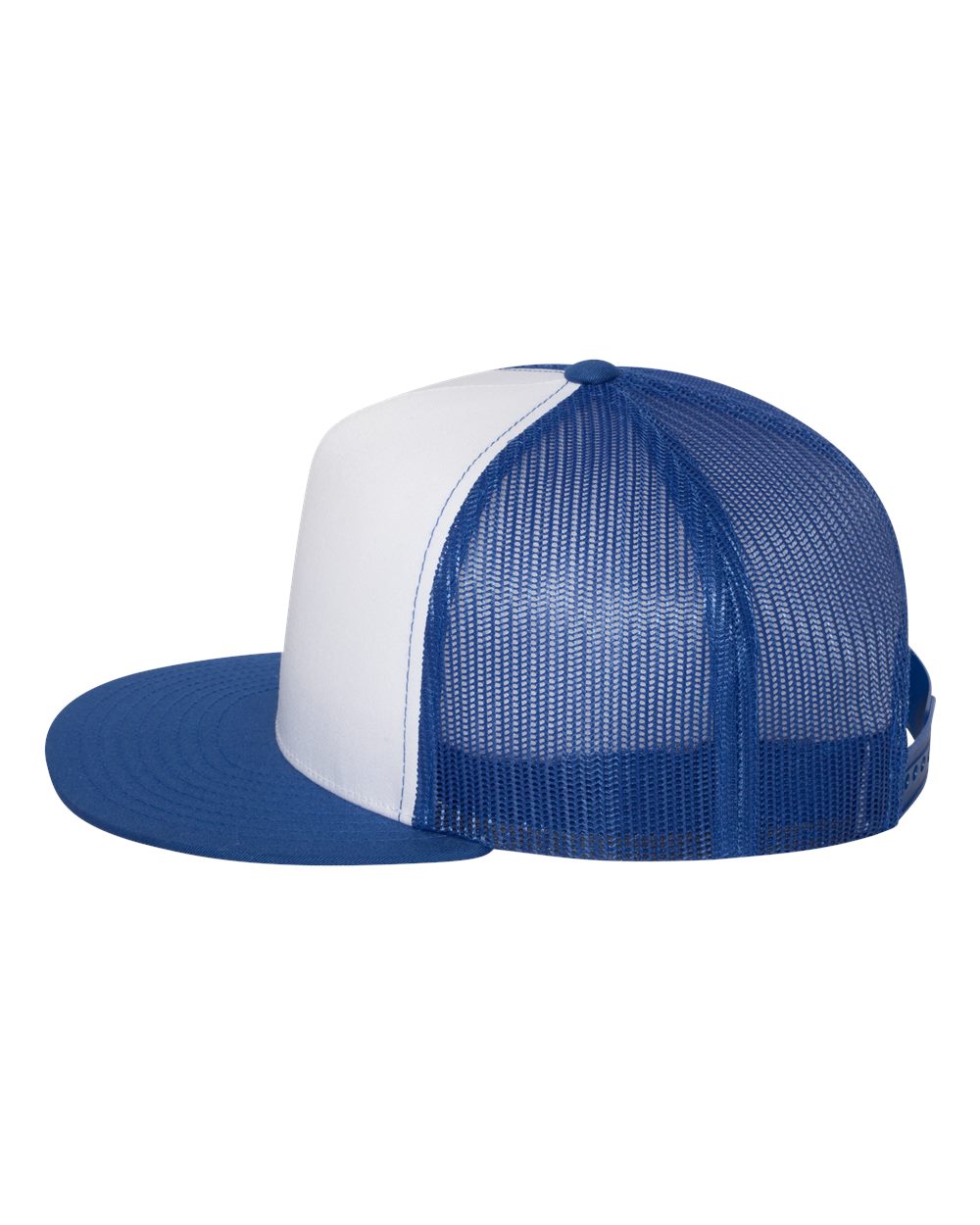 Five-Panel Classic Trucker Cap - DirectSide - B61595750 - Royal/ White/ Royal