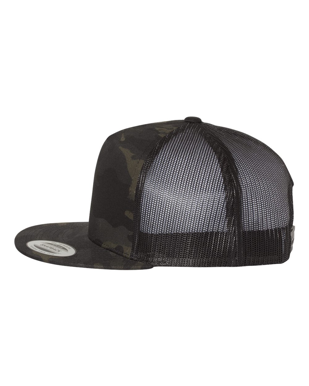Five-Panel Classic Trucker Cap - DirectSide - B61595980 - Multicam Black/ Black