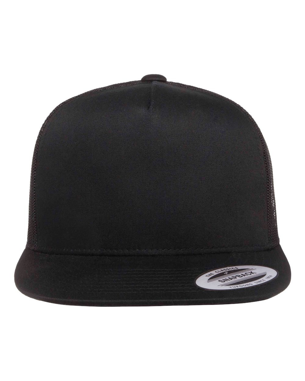 Five-Panel Classic Trucker Cap - Front - B61595500 - Black