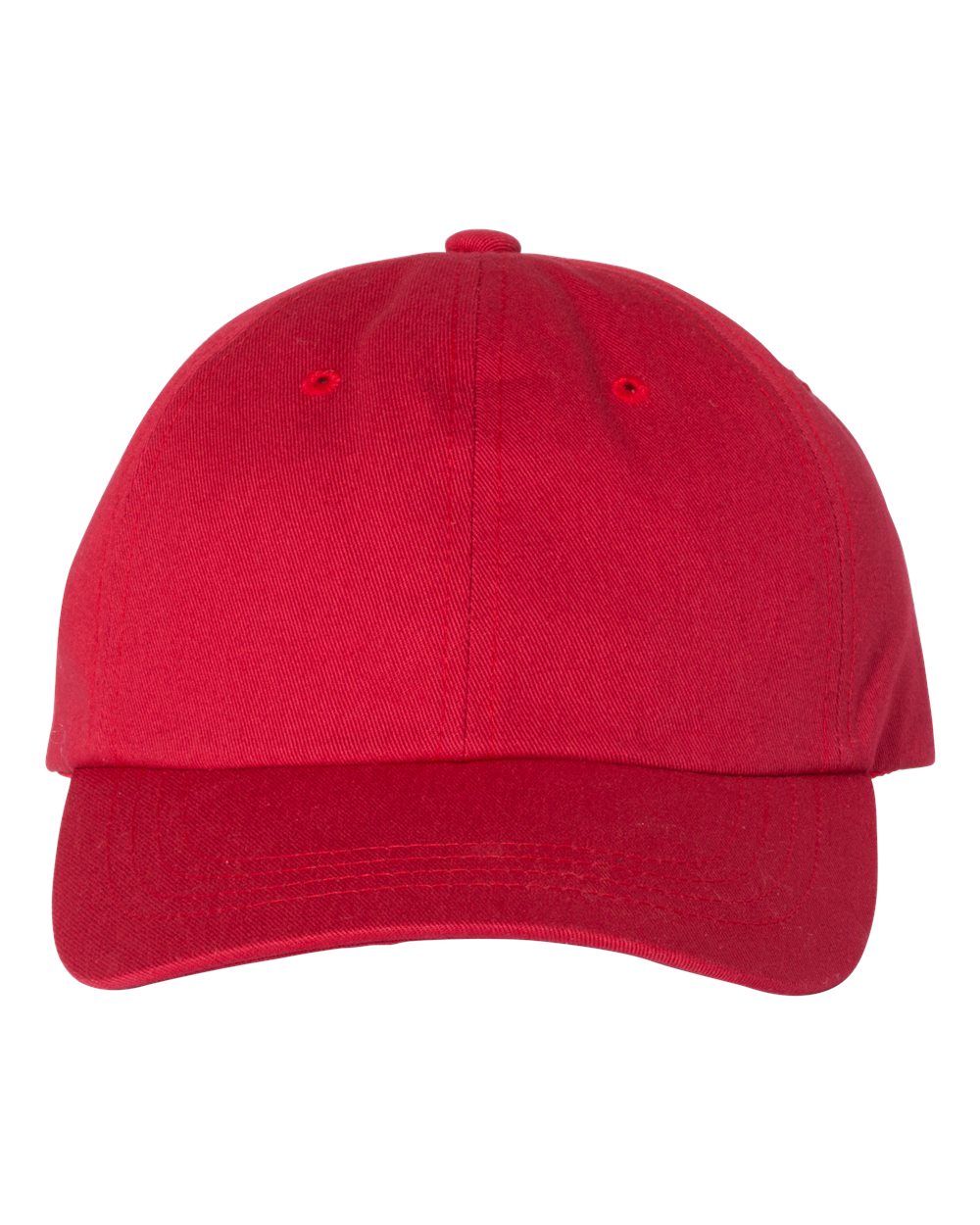 Classic Dad Hat - Front - B18695520 - Cranberry