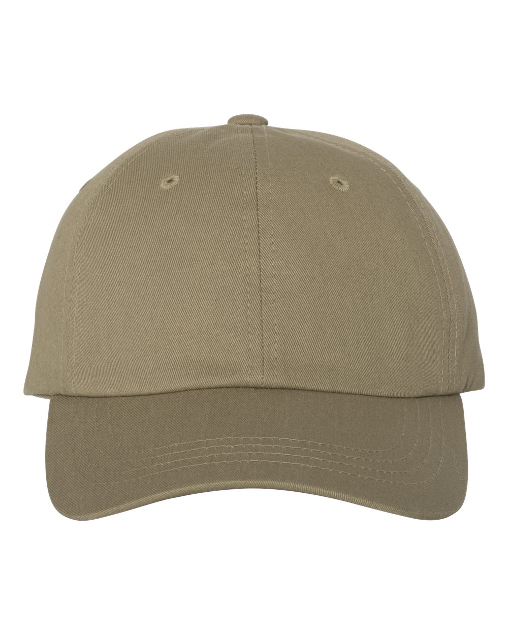 Classic Dad Hat - Front - B18695770 - Khaki
