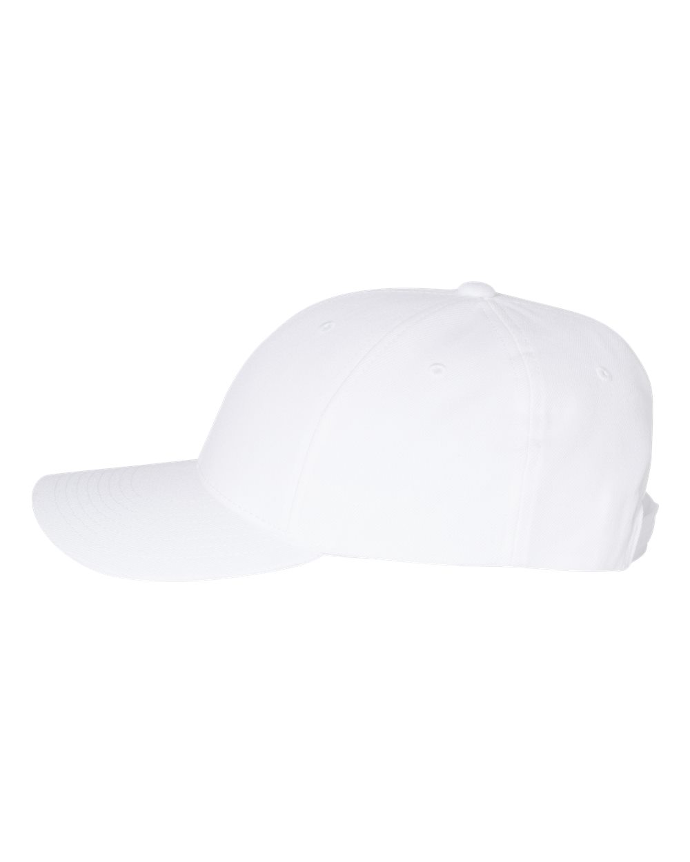 Premium Curved Bill Snapback Cap - DirectSide - B08895000 - White