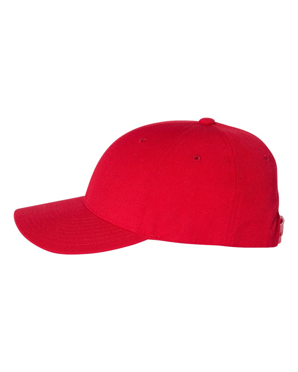 Premium Curved Bill Snapback Cap - DirectSide - B08895700 - Red