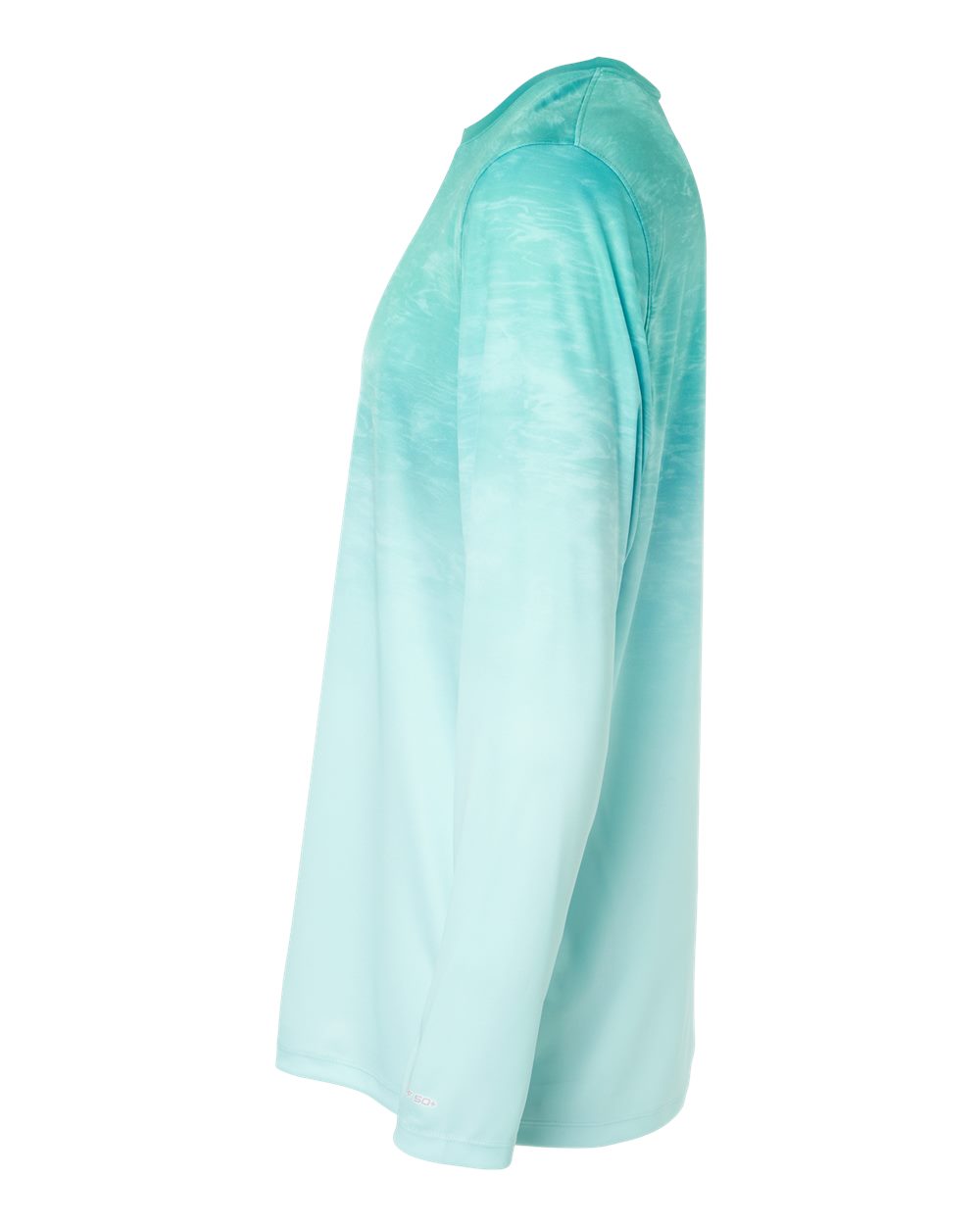 Unisex Montauk Oceanic Fade Performance Long Sleeve T-Shirt - DirectSide - B10871172 - Aqua Fade