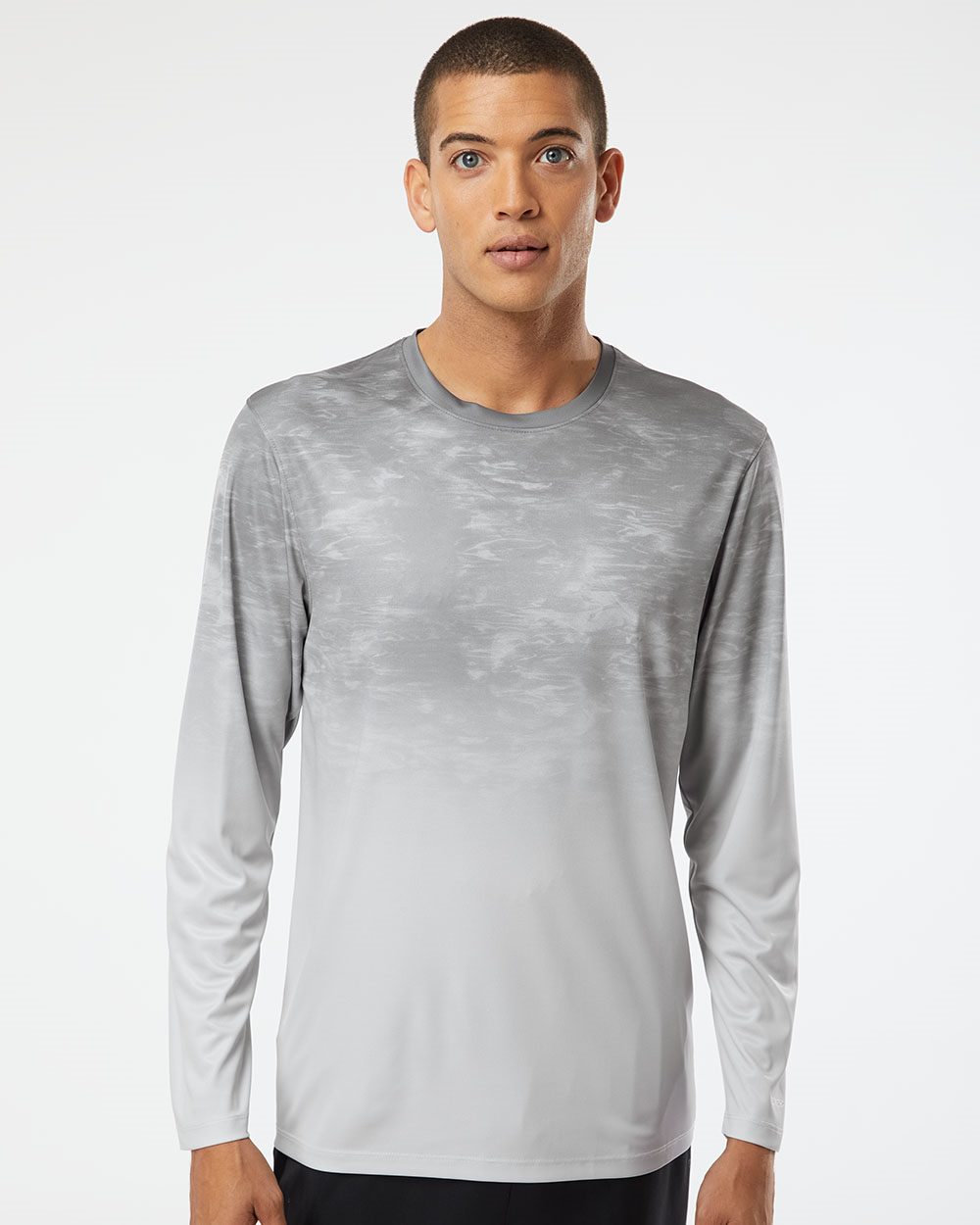 Unisex Montauk Oceanic Fade Performance Long Sleeve T-Shirt - styleImage