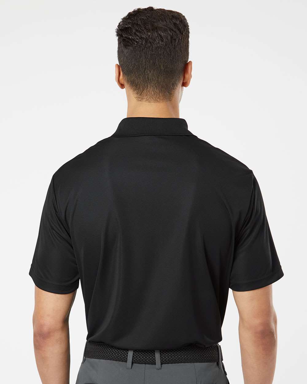 Men's Sebring Performance Polo - OnModelBack - B11071503 - Black