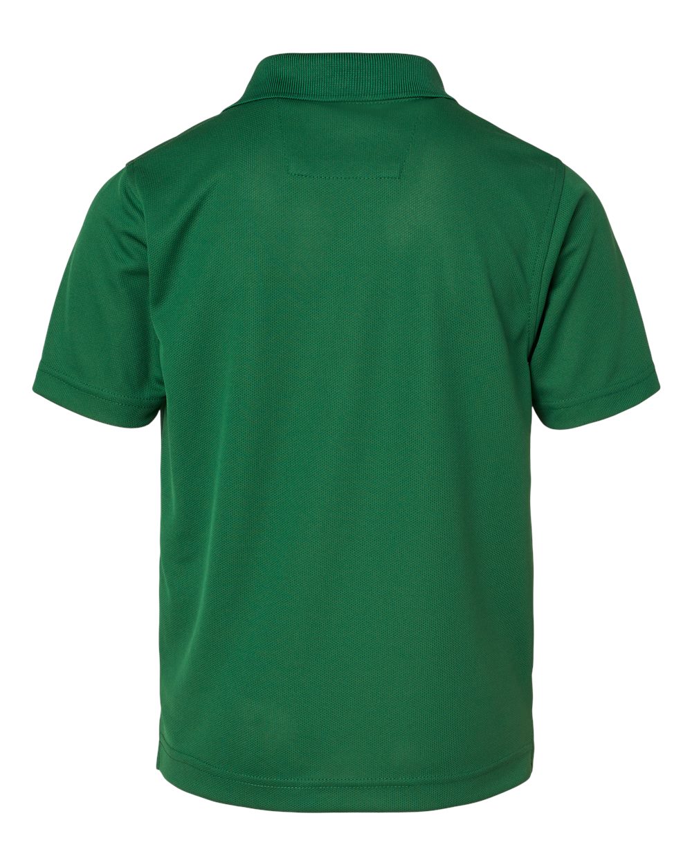 Youth Saratoga Performance Mini Mesh Polo - Back - B11171542 - Hunter Green
