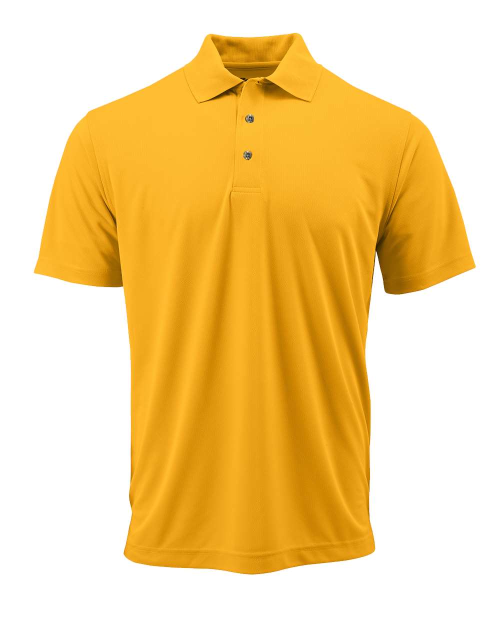 Youth Saratoga Performance Mini Mesh Polo - Front - B11171122 - Gold