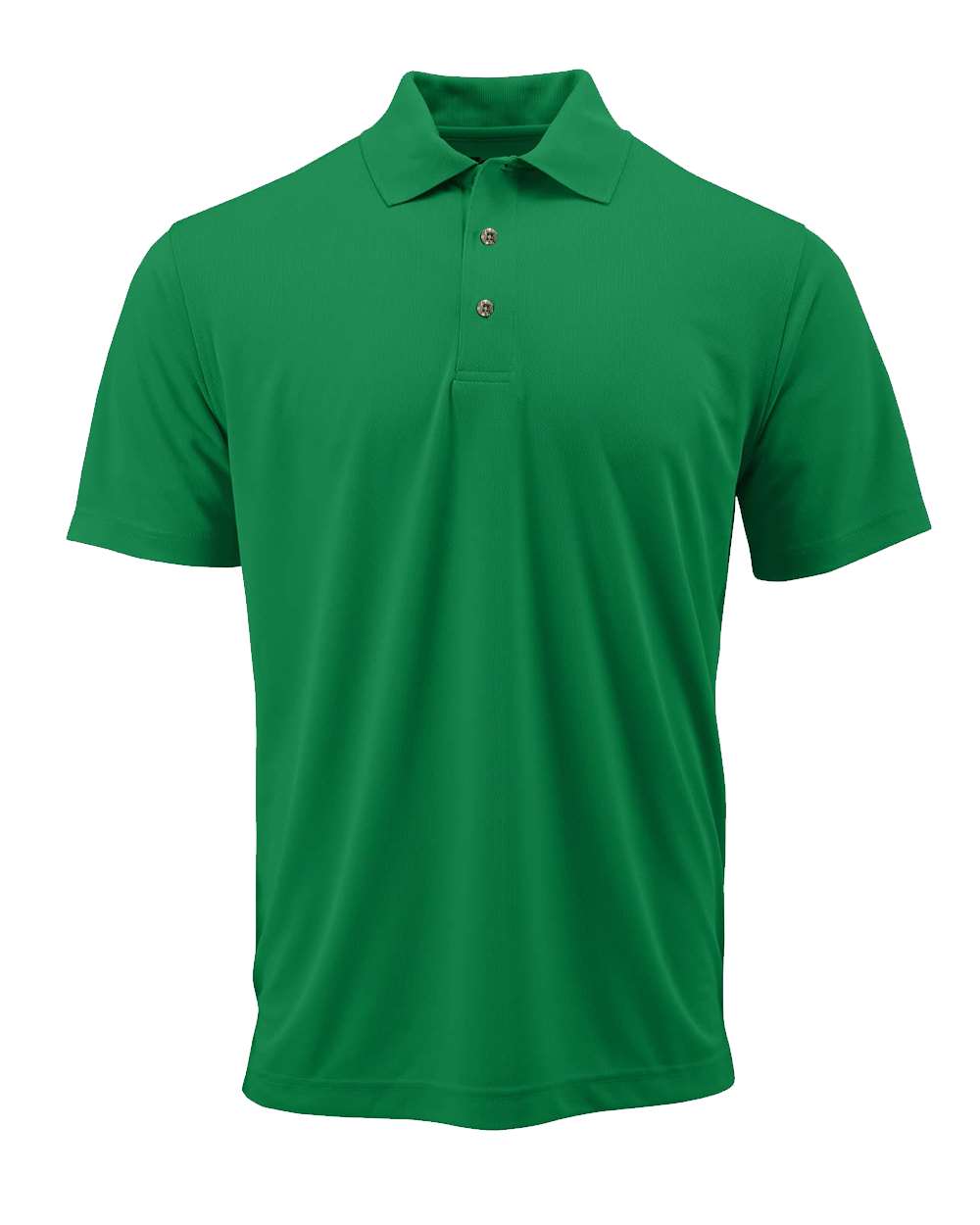 Youth Saratoga Performance Mini Mesh Polo - Front - B11171172 - Kelly