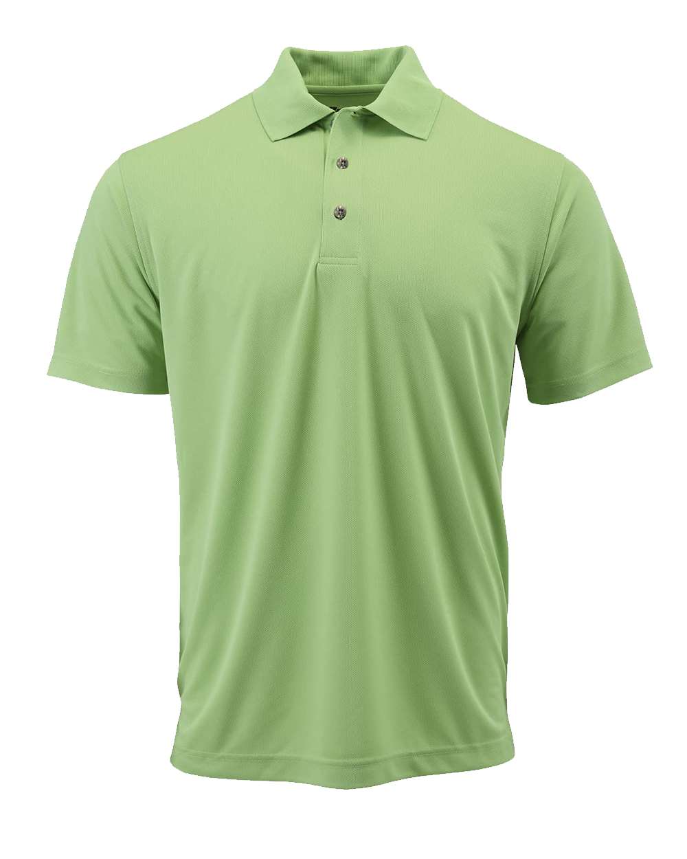 Youth Saratoga Performance Mini Mesh Polo - Front - B11171622 - Kiwi