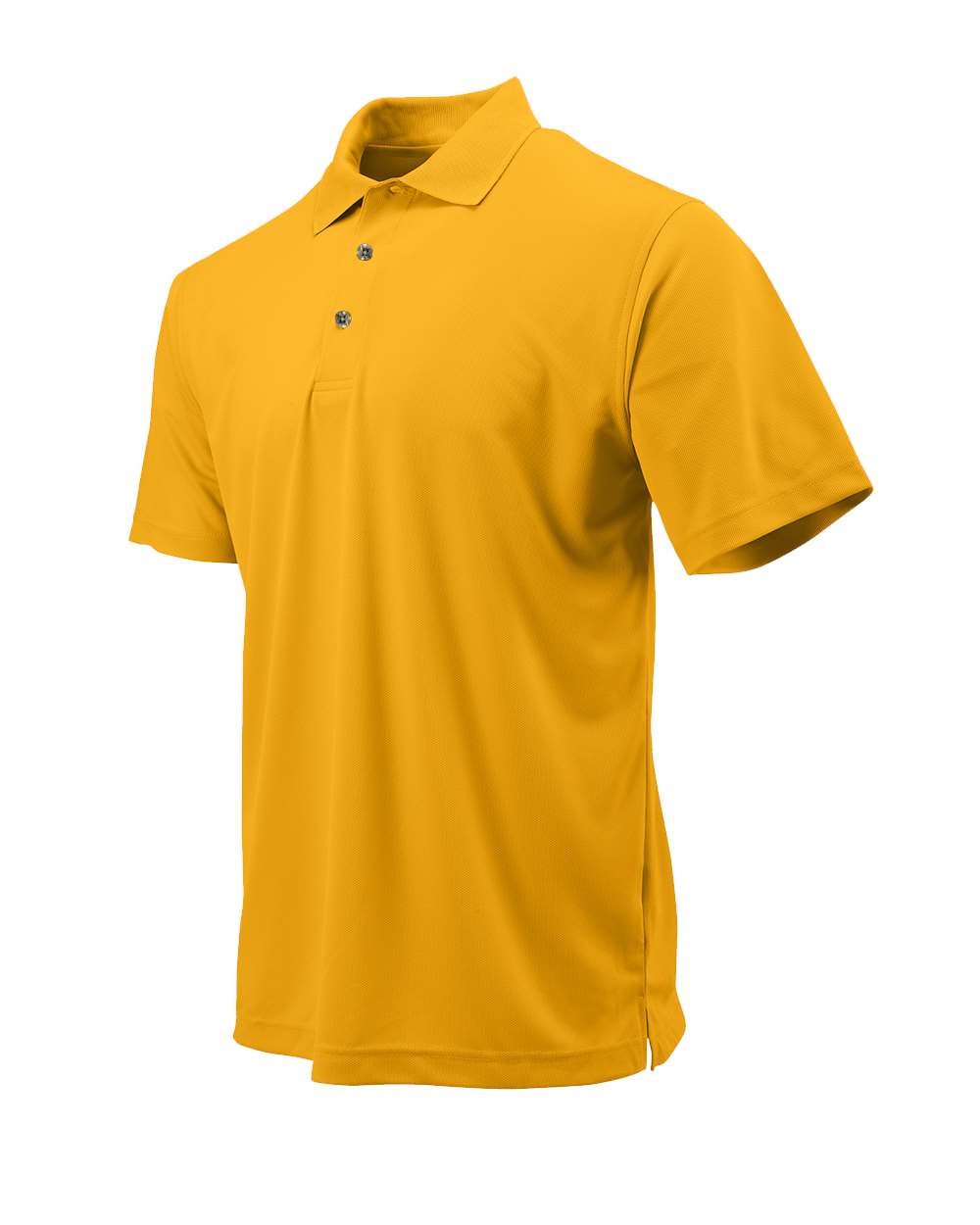 Youth Saratoga Performance Mini Mesh Polo - Side - B11171122 - Gold
