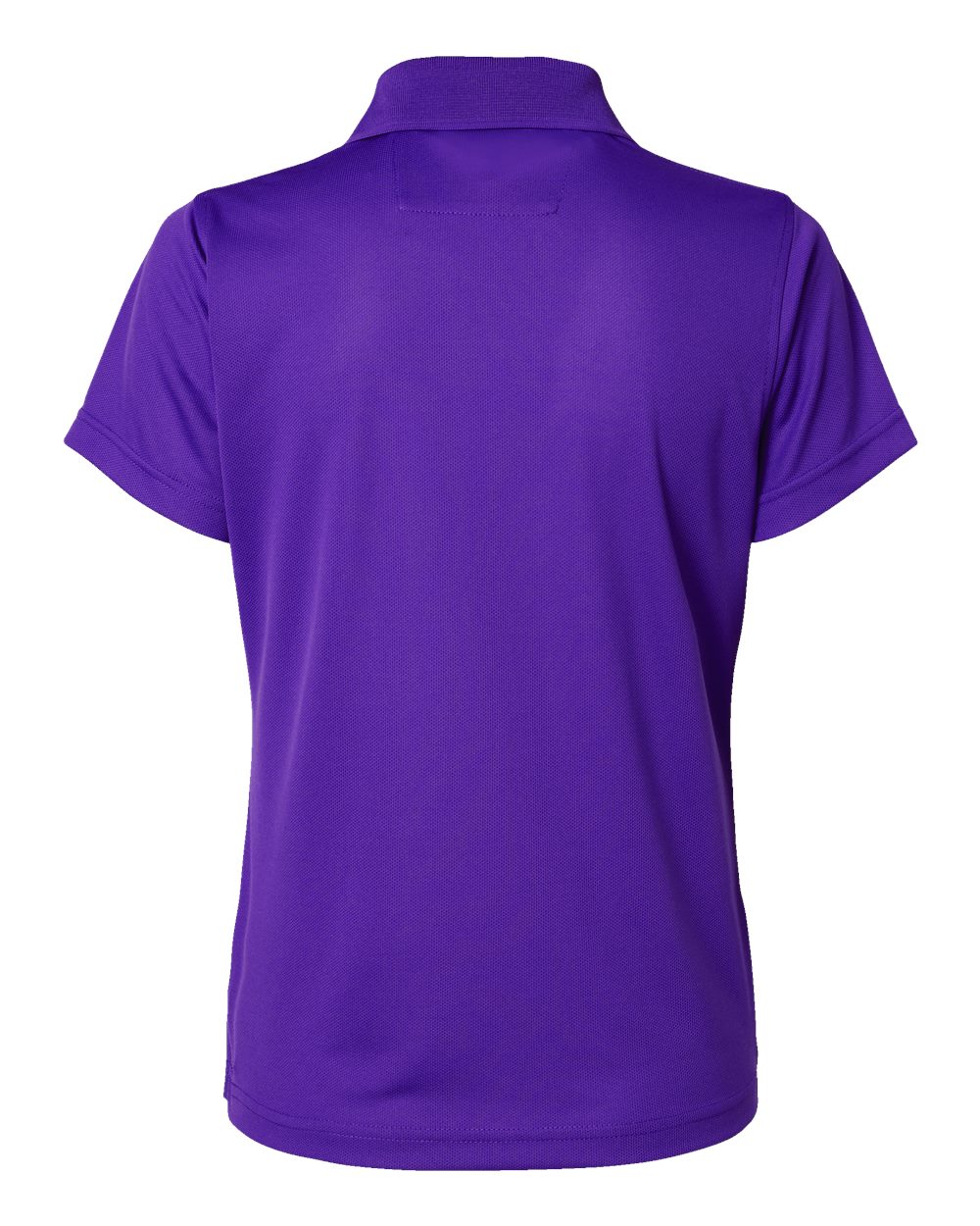 Women's Saratoga Performance Mini Mesh Polo - Back - B11271112 - Purple