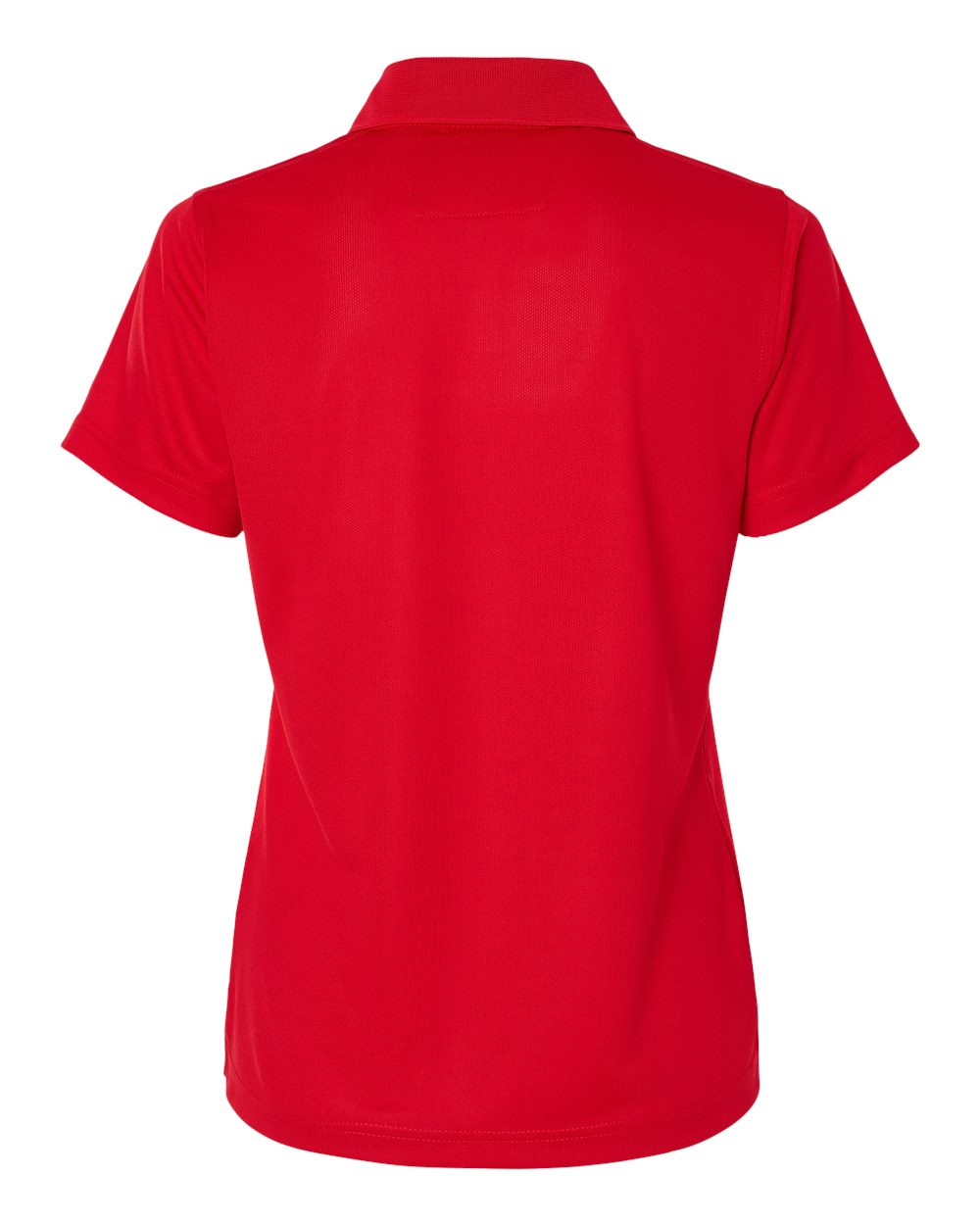 Women's Saratoga Performance Mini Mesh Polo - Back - B11271132 - Red