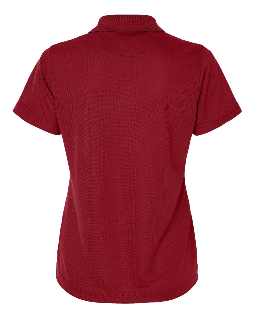 Women's Saratoga Performance Mini Mesh Polo - Back - B11271702 - Cardinal