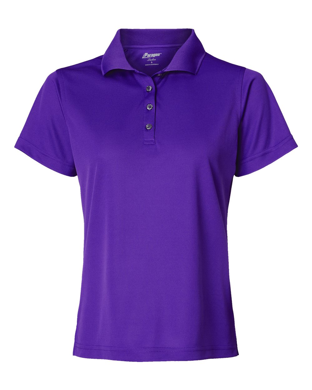 Women's Saratoga Performance Mini Mesh Polo - Front - B11271112 - Purple