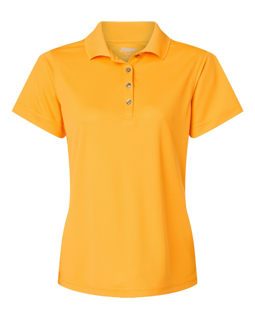 Women's Saratoga Performance Mini Mesh Polo - Front - B11271122 - Gold