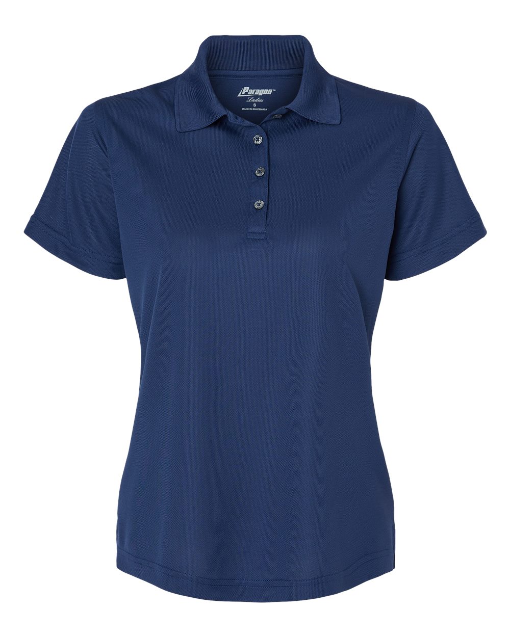 Women's Saratoga Performance Mini Mesh Polo - Front - B11271652 - Navy