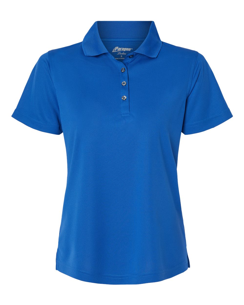 Women's Saratoga Performance Mini Mesh Polo - Front - B11271752 - Royal