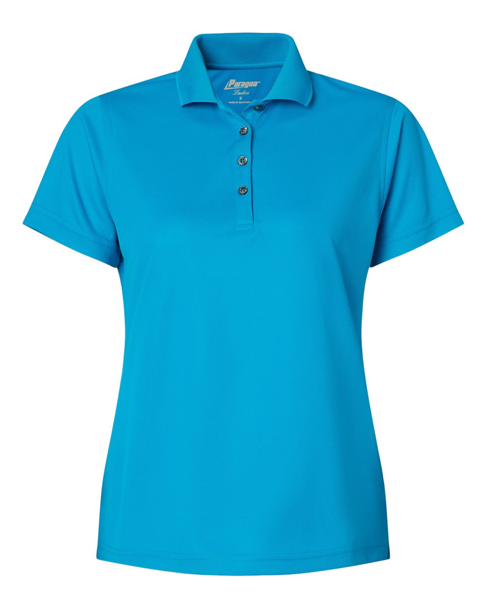 Women's Saratoga Performance Mini Mesh Polo - Front - B11271762 - Turquoise