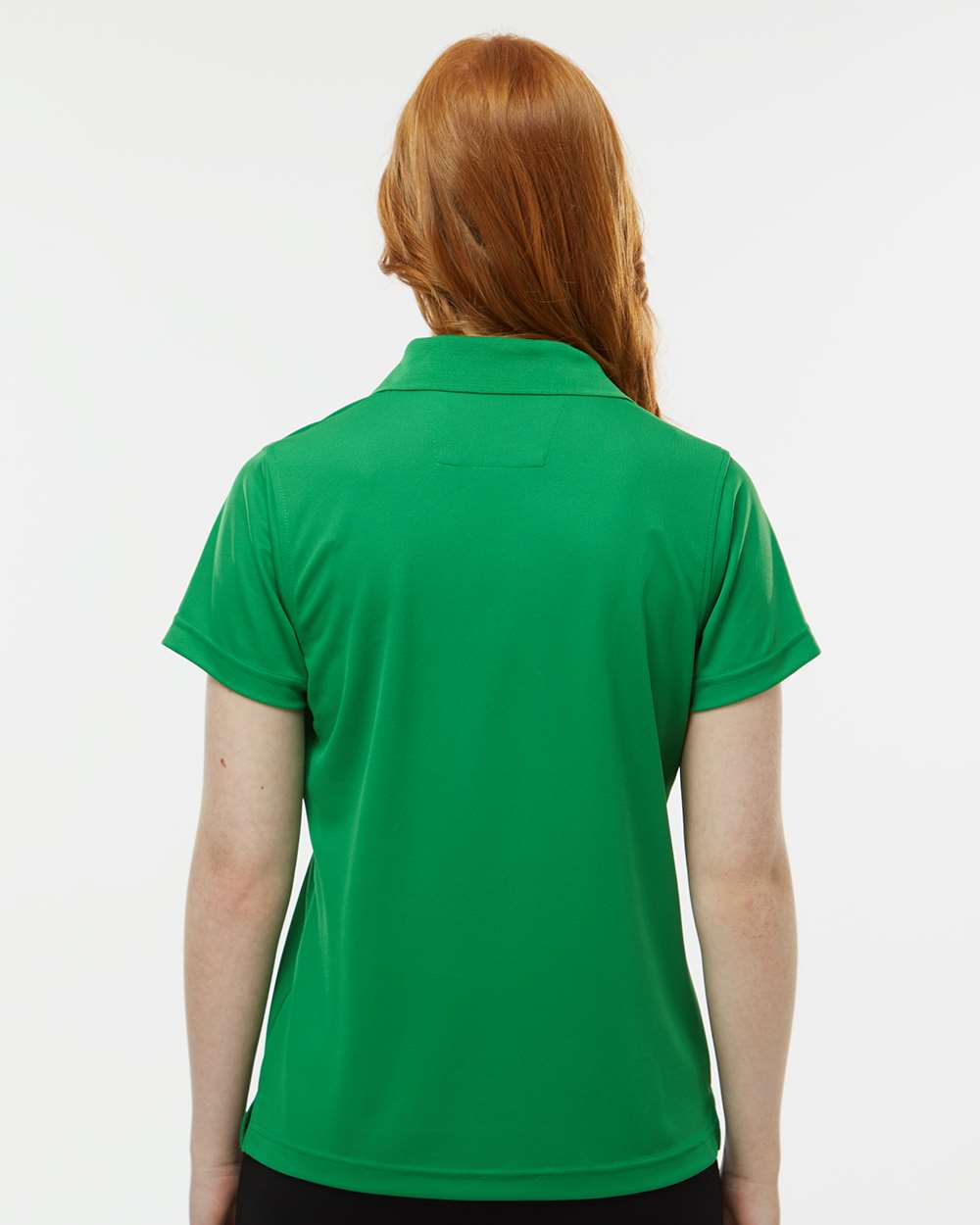 Women's Saratoga Performance Mini Mesh Polo - OnModelBack - B11271172 - Kelly
