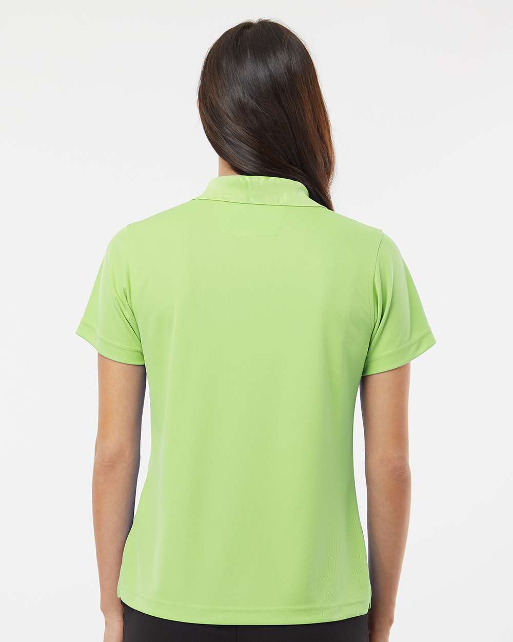 Women's Saratoga Performance Mini Mesh Polo - OnModelBack - B11271622 - Kiwi