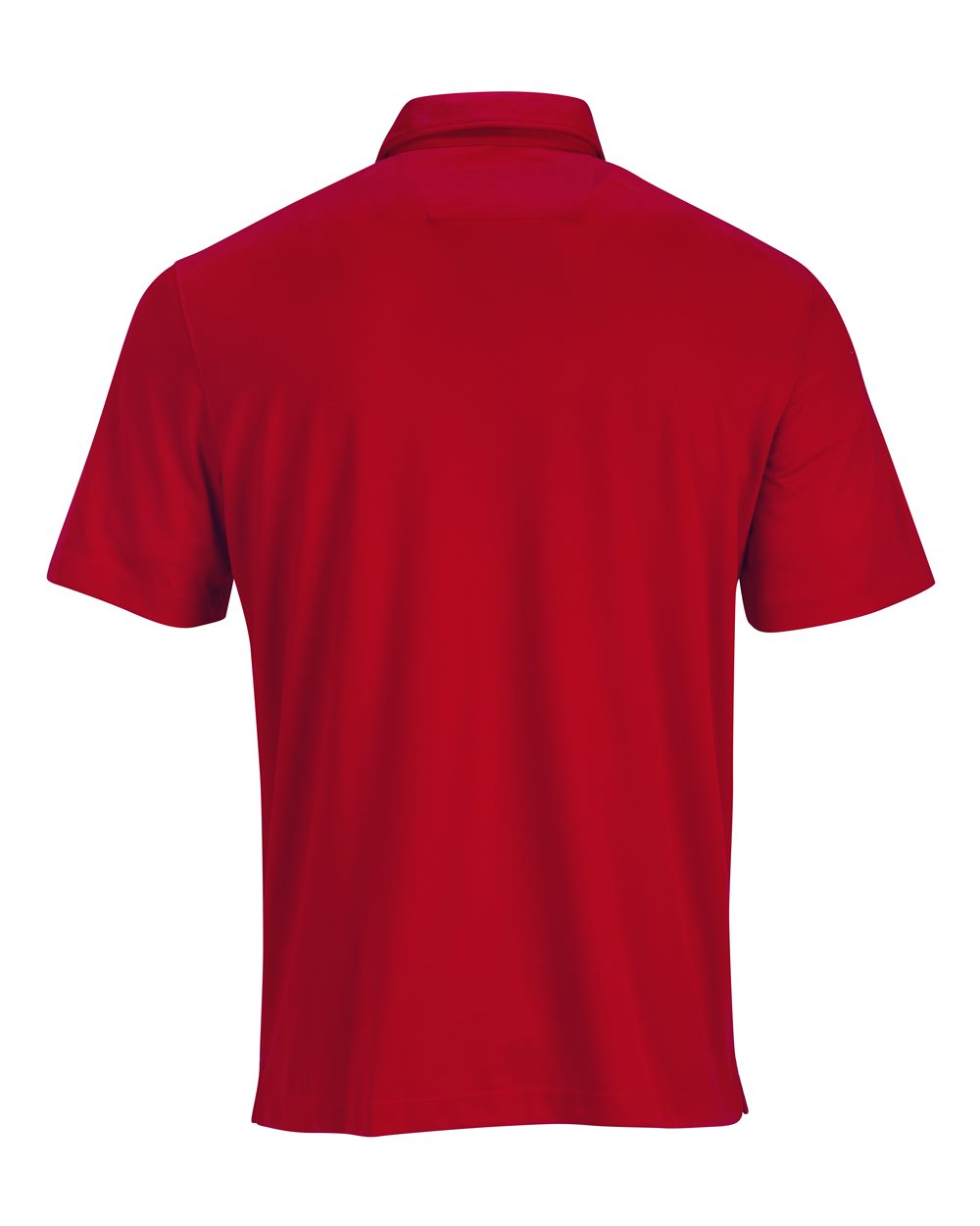 Men's Memphis Sueded Polo - Back - B11771703 - Red