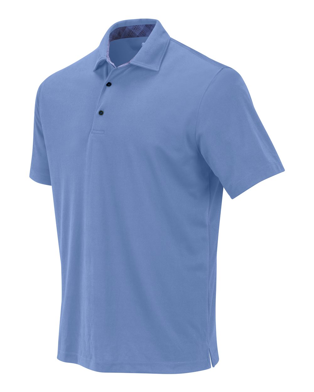 Men's Memphis Sueded Polo - Side - B11771253 - Light Blue