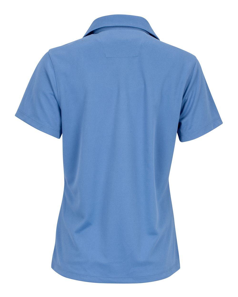 Women's Memphis Sueded Polo - Back - B11871252 - Light Blue
