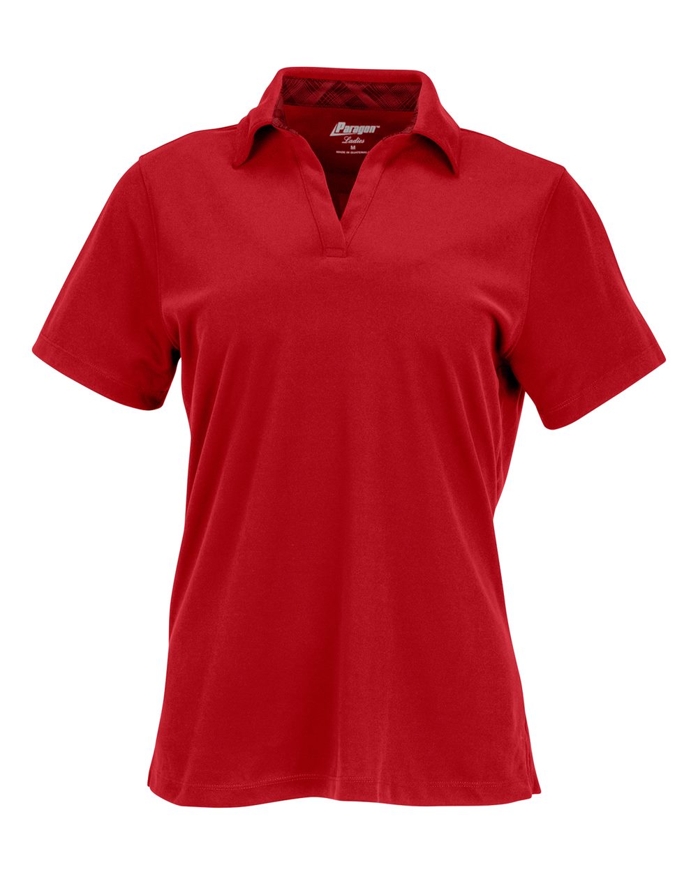 Women's Memphis Sueded Polo - Front - B11871702 - Red