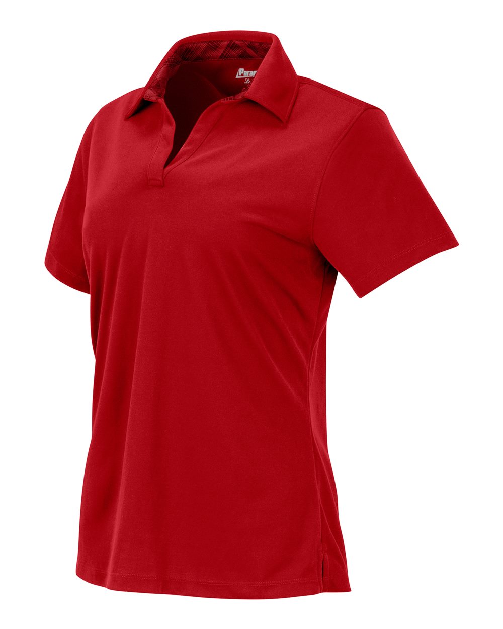 Women's Memphis Sueded Polo - Side - B11871702 - Red