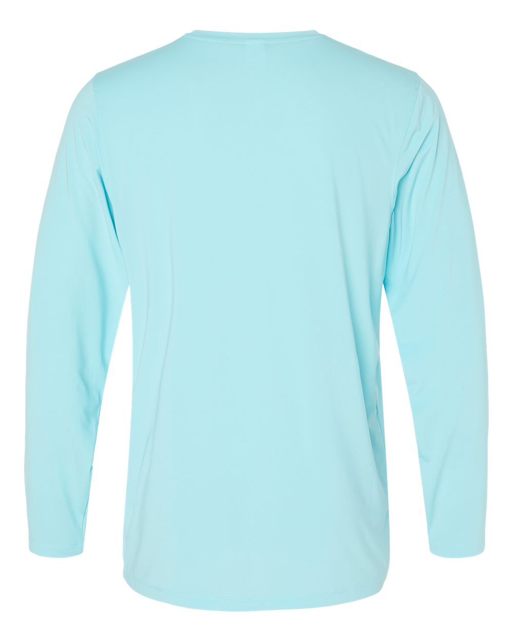 Unisex Aruba Extreme Performance Long Sleeve T-Shirt - Back - B12871172 - Aqua Blue