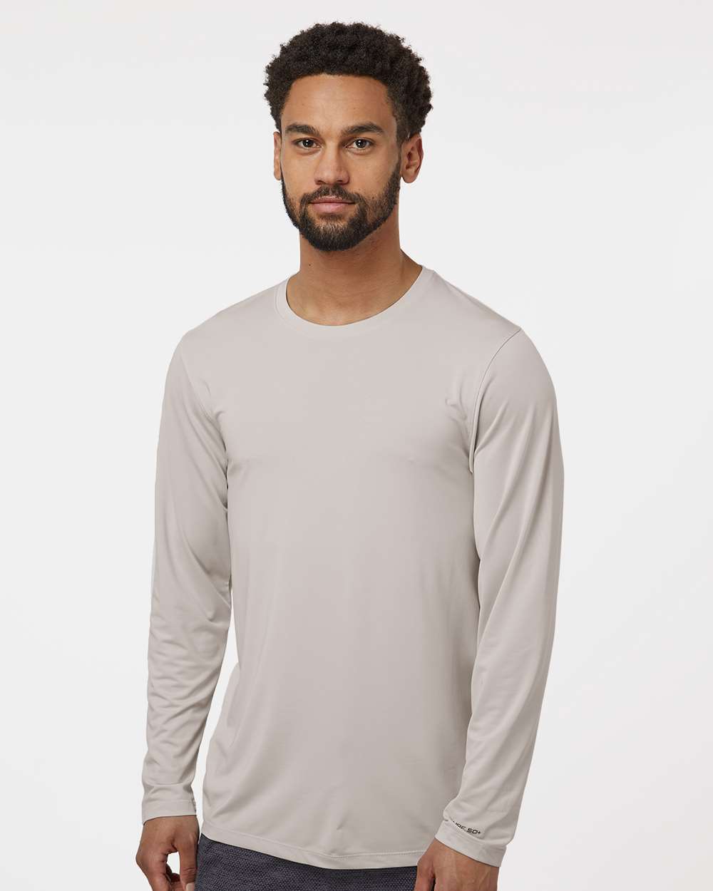 Unisex Aruba Extreme Performance Long Sleeve T-Shirt - OnModelFront - B12871242 - Sand
