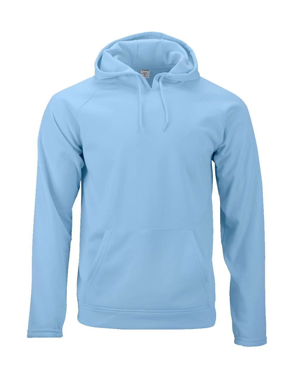 Unisex Vail Performance Fleece Hooded Sweatshirt - Front - B14971252 - Blue Mist