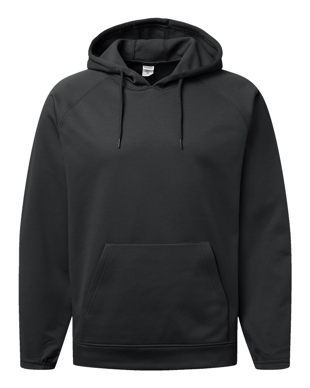 Unisex Vail Performance Fleece Hooded Sweatshirt - Front - B14971502 - Black