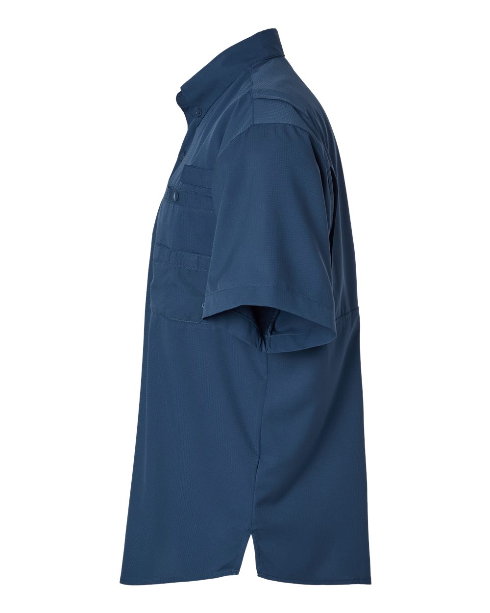 Men's Hatteras Performance Short Sleeve Fishing Shirt - DirectSide - B15771653 - Navy