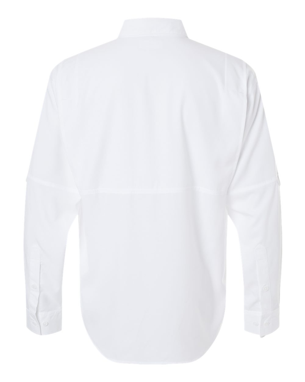 Men's Kitty Hawk Performance Fishing Shirt - Back - B15871003 - White