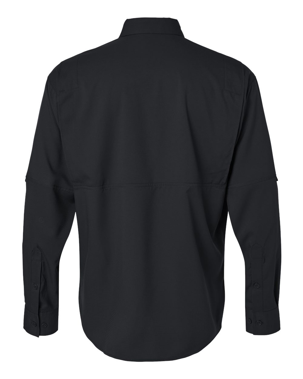 Men's Kitty Hawk Performance Fishing Shirt - Back - B15871503 - Black