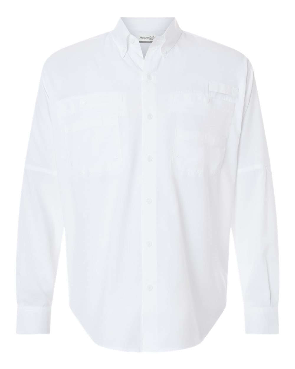 Men's Kitty Hawk Performance Fishing Shirt - Front - B15871003 - White